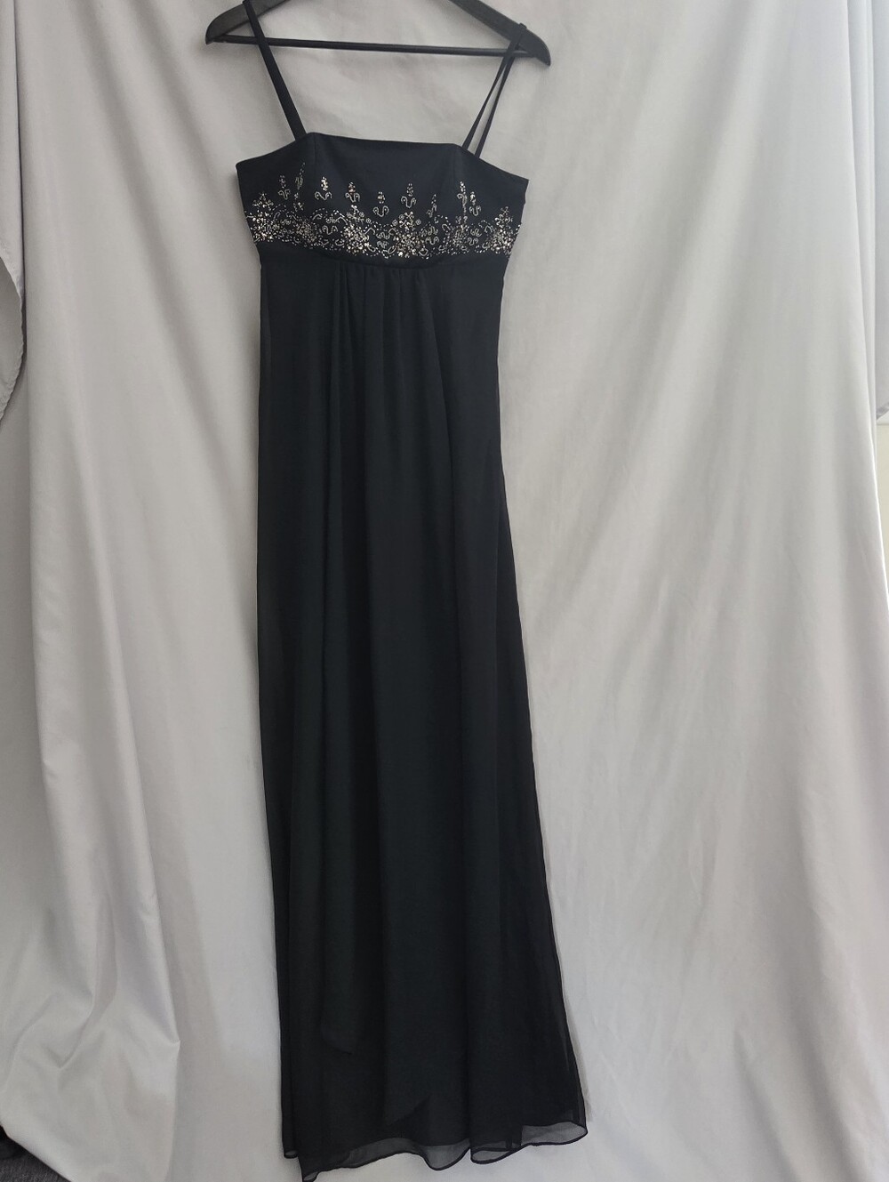 long tall sally Black Beaded Maxi Dress
